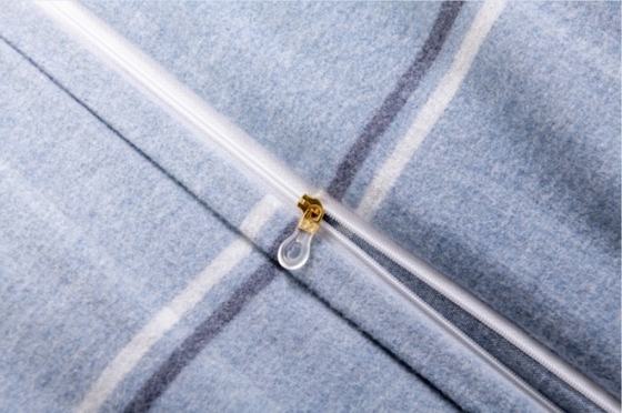 OEM Twin Duvet Covers King Full Size Duvet Cover Azul Poliéster misturado com flanela