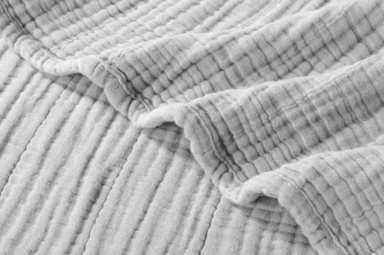 OEKO-TEX 100 Moslin Blanket de algodão personalizado de algodão