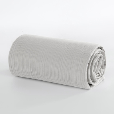 Suave para a pele sensível Xl Moslin Blanket Grey Moslin Blanket