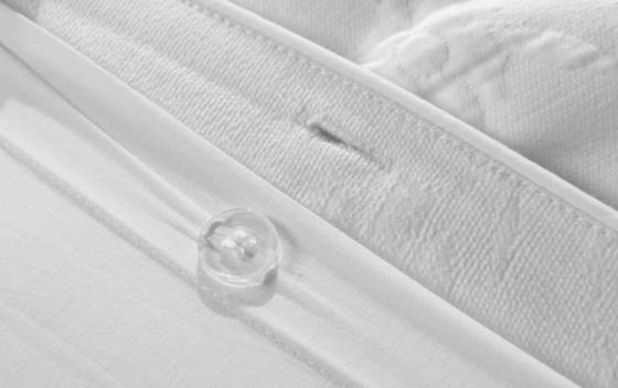 100% de algodão Jacquard Duvet Set Confortável Blanco Jacquard Duvet Cover Set