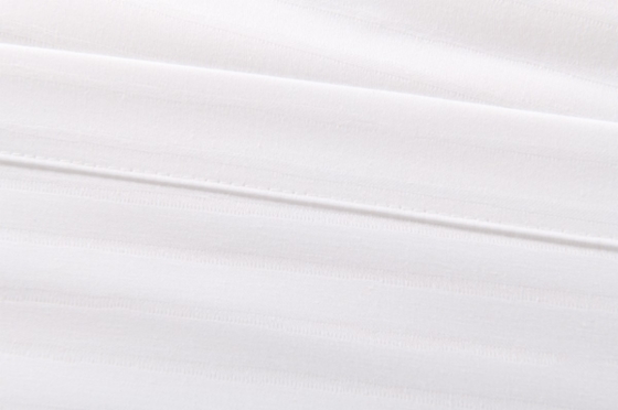 60 algodão 40 folhas de poliéster branco folha de poliéster de algodão conjunto de hotel roupa de cama