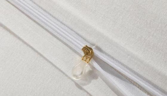 Cobertura de cobertor de algodão de poliéster misturado